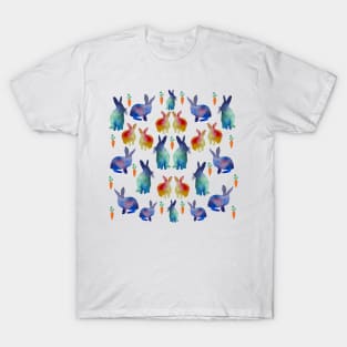 Watercolor rabbits T-Shirt